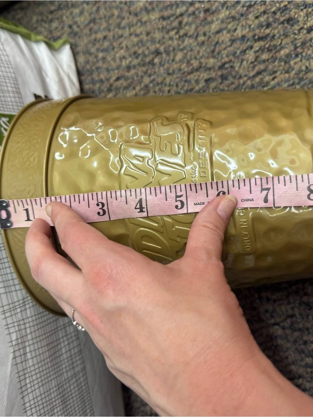 Indiana Jones Gold Embossed Popcorn Tin
